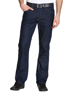 Pantalones Vaqueros Rectos de Cintura Alta para Hombre, Estampado Floral Animal, Ecológicos, 100% Algodón, para Otoño - Product Image 1