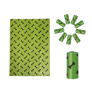 Bolsas para excremento de perro OEM/ODM, 10 unidades, 15 μm de grosor, resistentes a desgarros, a prueba de fugas, con opción de biodegradabilidad, en bolsa OPP/tarjeta/caja de papel kraft - Product Image 2