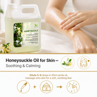 Minyak Esensial Bunga Honeysuckle Italia untuk Parfum - 100% Ekstrak Tumbuhan Alami Murni, Kelas Terapi |   Harga Grosir 1kg USDA