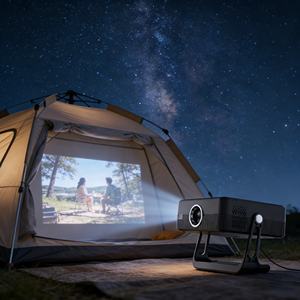 โปรเจคเตอร์ Kingsway K7 ความสว่างสูง 300 ANSI ลูเมนส์ รองรับการถอดรหัส 4K รองรับ WiFi6 แบบดูอัลแบนด์ BT5.0 สำหรับความบันเทิงภายในบ้าน - Product Image 1