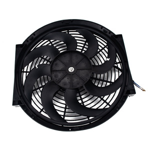 14 Inch 80W Car <b>Electric</b> Radiator Fan 12V Cooling System Upgrade <b>Kit</b> for Automotive Use - Product Image 4