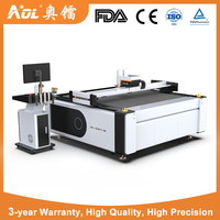 Machine de découpe numérique CNC AOYOO pour l'emballage de cartons, les panneaux en PVC, le vinyle adhésif et les panneaux en mousse