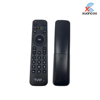 Télécommande TVIP605 TVIP710 TVIP705 pour boîtier TV avec code d'apprentissage, en matériau ABS, piles AAA*2