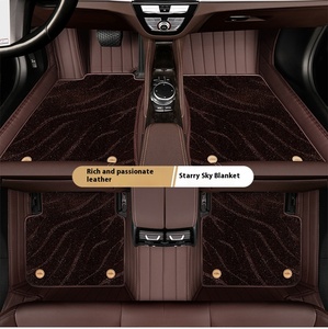 Alfombrillas personalizadas con diseño de diamantes de cuero 5D para Honda CRV Civic HRV para <span class=keywords><strong>Toyota</strong></span> Mercedes Audi-Serie de modelos de lujo - Product Image 5