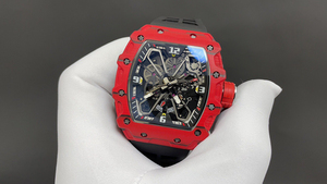Elegante Reloj Mecánico de Fibra de Carbono RM3503, un Reloj Deportivo Ultra Ligero Totalmente Automático - Product Image 3