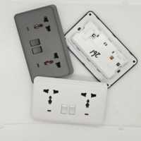 Prise murale universelle durable 240V norme britannique pour usage domestique