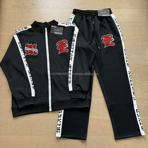 Offre Spéciale – Ensemble de Hoodies Oversize Hip-Hop Imprimés Graphiques en Coton Lourd de Qualité Supérieure pour Hommes – Collection Emotions Mixtes - Product Image 1