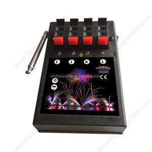 4 قنوات لاسلكية للتحكم عن بعد بهوائي نظام إطلاق الألعاب النارية حفلات الزفاف السنة الجديدة المفرقعات كعكة البريق - Product Image 5