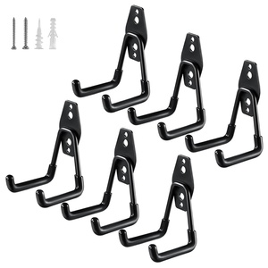Crochets de <span class=keywords><strong>garage</strong></span> robustes cintre en forme de U en métal organisateur d'outils de jardin électrique à la maison crochets de système de stockage muraux de <span class=keywords><strong>Garage</strong></span> suspendus - Product Image 1
