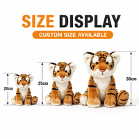 Peluche Tigre Personnalisée Directement de l'Usine à Partir de Vos Créations – Poupée en Peluche OEM/ODM pour Marques IP Originales