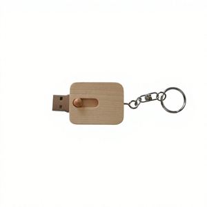 Mini clé USB en bois 2.0, 1 Go à 1 To, pour ordinateur et téléphone portable, cadeaux personnalisables pour la remise des diplômes et les ouvertures de nouveaux espaces de travail - Product Image 1