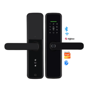 Euro Mortise 4585 6072 Smart <strong>Door</strong> Lock Fingerprint Tuya Wifi Zigbee Ttlock Wifi BLE No Need Gateway Card Code Digital <strong>Door</strong> Lock - Product Image 1