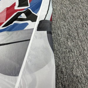 Bandera de Playa de 11 pies para <span class=keywords><strong>Barber</strong></span>ía, Bandera Rectangular con Asta de Pluma Recta, Banderas Promocionales Voladoras - Product Image 4