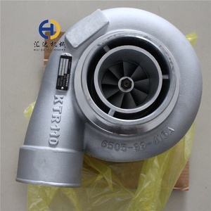 รถขุด PC400-6 เครื่องยนต์ SA6D125 เทอร์โบชาร์จเจอร์ 6152-82-8410 6152-82-8210 รับประกัน 3 เดือน ใช้ในรถขุด - Product Image 4