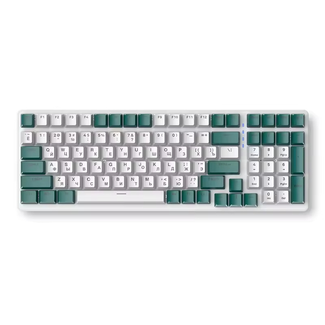 Three Mode 100 Keys PBT Keycap Type-C 2.4G BT Wireless Hotswap Gaming Mechanical Keyboard