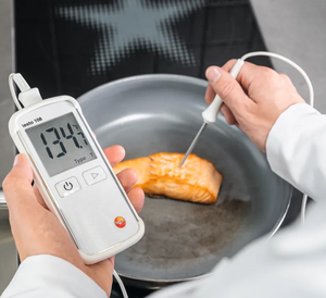 เทอร์โมมิเตอร์วัดอุณหภูมิอาหารแบบดิจิตอล Testo 108-1 108-2 กันน้ำ รุ่นขายดี ของแท้ Testo 108 0563 1080 - Product Image 4