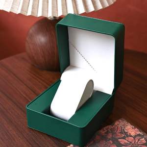 Cheap Price Round Angle <b>Watch</b> Box PU Leather <b>Watch</b> Storage Box Gift Box High-end <b>Wooden</b> <b>Watch</b> Packing - Product Image 2