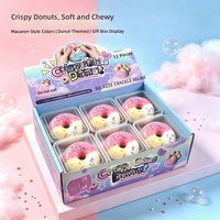 Offre Spéciale : Jouet Squishy Croustillant à Presser Patte de Chat Donut – Jouet Anti-Stress Fidget – Cadeau Promotionnel Halloween et Noël