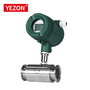 Pengukur aliran turbin 0.5% akurat DN flens Gas cair SS316 tampilan Digital untuk minyak dasar diesel bensin - Product Image 3