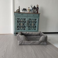2023 Neues Design Großhandel Hochwertiges Haustier bett Innen möbel Super weiches Samts toff Wasch bares Haustier bett für Hunde