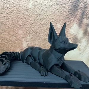 Statua di Anubi Stampata in 3D, Decorazione per Halloween e Natale, Regalo Creativo da Collezione per Scrivania, Auto e Casa - Product Image 4