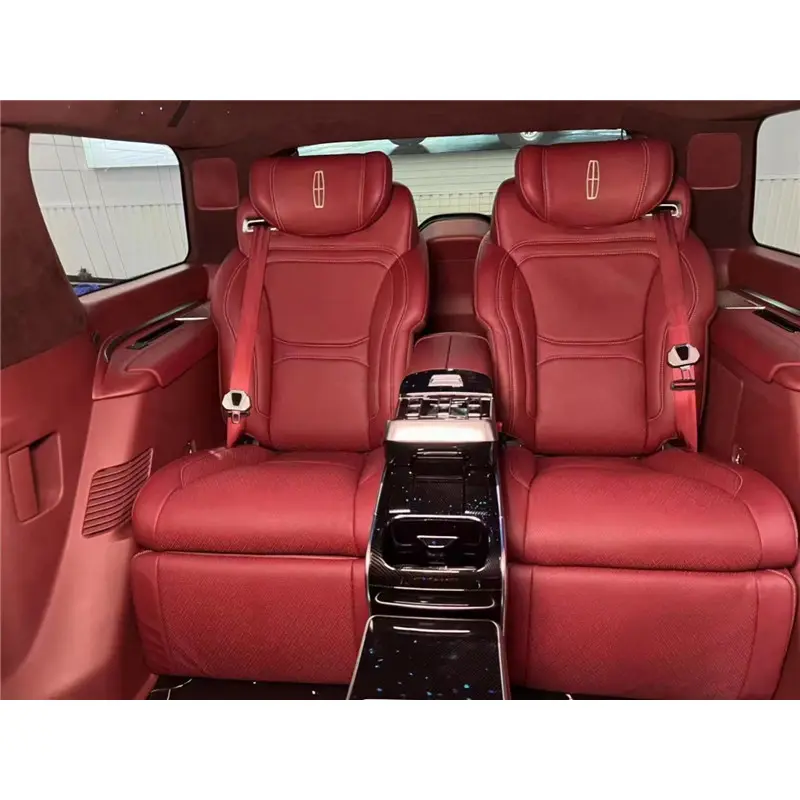 Mikro faser Leder maßge schneiderte rotierende VIP Luxus Elektroauto Sitz per Touchscreen gesteuert
