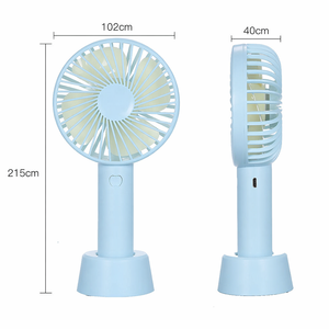 N9 Rechargeable Handheld Mini Fan USB for Home & Car Use Three-Speed Cooling Portable <b>Battery</b> <b>Operated</b> - Product Image 3