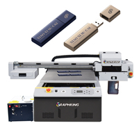 Impresora plana Graphking 6090 Uv con cabezal XP600/i3200 para botella termo taza latas impresión Uv 60*90 máquina de impresión Uv