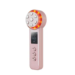 face lifting skin tightening rf beauty device home use ems rf led therapy microcurrent face beauty equipment