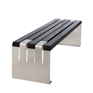 Modern paslanmaz çelik açık tezgah veranda bahçe parkları için taş tasarımı ile okullar spor salonları merkezi giriş süpermarketler hastaneler - Product Image 2