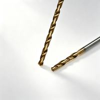 Foret en carbure monobloc extra long à queue droite CUFFNOD, revêtement TiAlN, 135 mm, pour trous profonds, droit, norme ISO