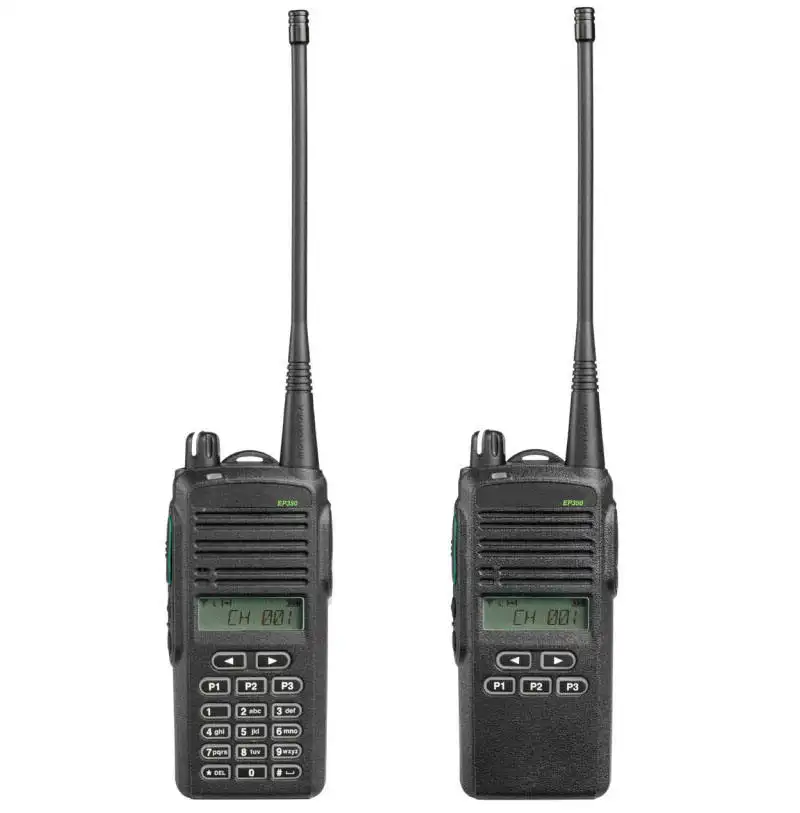 Original EP350 UHF VHF Portable Two way radio with PMNN4476 battery fit for MOTOROLA EP350 MX radios Portatil