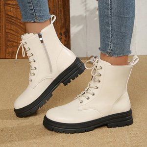Chic Mary Jane Peep Toe Bottes Pour Filles-Tendance De La Mode D'hiver - Product Image 2
