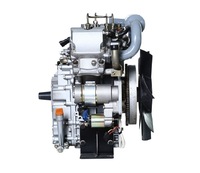 Éclaboussures de pression 17HP Mini V Twin Four Strokes Moteur d'avion Moteur diesel refroidi à l'eau Moteur diesel 2 cylindres à vendre