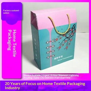 Premium Home Textiles <b>Bedding</b> Sofas Towels Custom Printed Packaging <b>Boxes</b> - Product Image 1