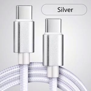 6ft 2M 60W USB <b>C</b> <b>to</b> USB <b>C</b> Fast Charger <b>Cable</b> Braided Nylon Jacket for Mobile Phone <b>Type</b> <b>C</b> Charger <b>Cable</b> - Product Image 5