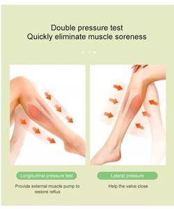 HEALTHPAL-masajeador de compresión de aire para brazos y piernas, masajeador de compresión de aire caliente para Rls y <span class=keywords><strong>Edema</strong></span> - Product Image 5