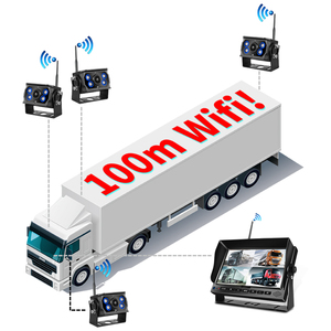 Cordless Waterproof Vehicle Monitoring System Night Vision Blind Area Easy Install Smart Security <b>Camera</b> <b>Wireless</b>-N-4 Easy Insta - Product Image 2