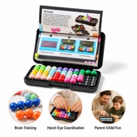 Magische Perlen 3D-Puzzle Lehrreiches Gehirnteaser-Spiel für Kinder Logisches Denken Training Hand-Augen-Koordination Großhandel OEM