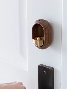 <span class=keywords><strong>Sonnette</strong></span> de <span class=keywords><strong>vélo</strong></span> sans fil avec carillon magnétique en laiton, clochette d'entrée pour la décoration intérieure - Product Image 5