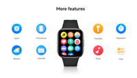 REDMI Watch 6 Active Layar AMOLED Tahan Air IP68 Pelacak Kebugaran dan Tidur Menjawab Panggilan Pengisian Daya Magnetis Reloj Inteligente