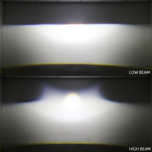 ไฟหน้า LED รุ่นใหม่ Matrix 1.5 นิ้ว M15 สว่างพิเศษ ระบบไฟส่องสว่างยานยนต์ 12 โวลต์ สำหรับรถยนต์ รถจักรยานยนต์ และรถยนต์ทั่วไป - Product Image 6