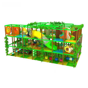 Soluzione chiavi in mano struttura modulare in metallo con un mondo di gioco morbido pastello, struttura per bambini, parco giochi al coperto - Product Image 3