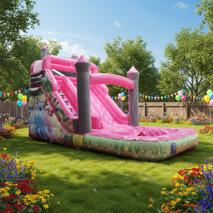 Parc <span class=keywords><strong>aquatique</strong></span> <span class=keywords><strong>gonflable</strong></span> rose avec toboggan <span class=keywords><strong>aquatique</strong></span> et piscine, château <span class=keywords><strong>gonflable</strong></span> commercial en PVC, toboggan <span class=keywords><strong>aquatique</strong></span> <span class=keywords><strong>gonflable</strong></span> pour adultes - Product Image 2