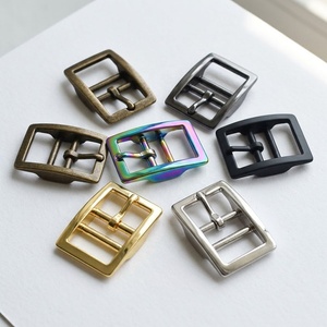 Boucles de ceinture en métal à double ardillon en gros, tailles personnalisées, boucles à ardillon robustes pour la fabrication de sacs et articles en cuir haut de gamme - Product Image 1