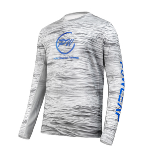 Chemises de pêche longues en gros, UPF 50+, chemises <span class=keywords><strong>polo</strong></span> de pêche printemps et automne, protection solaire UV, chemises de pêche pour hommes - Product Image 4