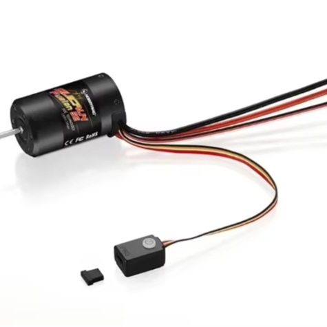 1/8 1/10 RC Car 2-in-1 Sensored Brushless Motor ESC Set Hobbywing QuicRun Fusion SE 1200KV 1800KV Waterproof Built-in 40A ESC