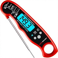 Thermomètre numérique pour viande et aliments - Lecture instantanée, haute précision, grand écran, arrêt automatique - Cadeau de cuisine professionnel