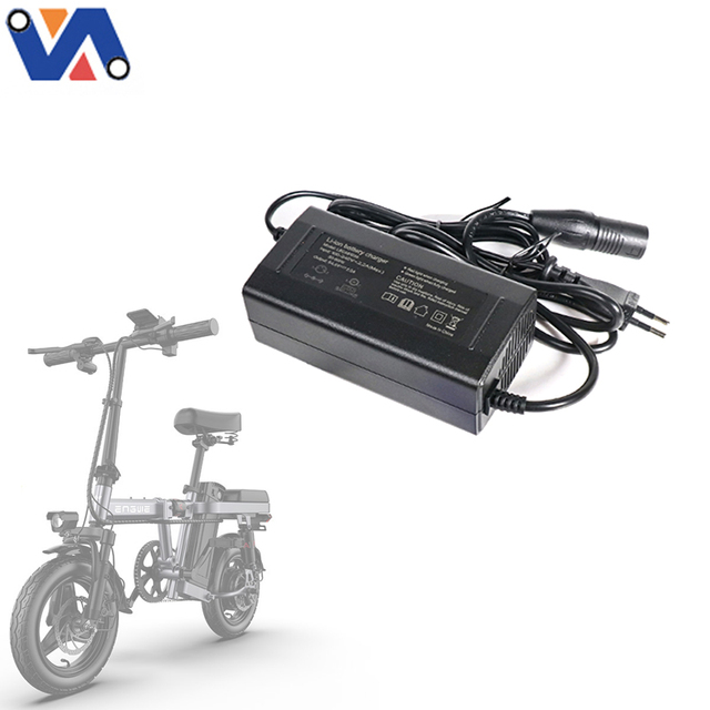 New Image EBIKE Power Supply Charger 54.6V 2A Charger;1+2-  for Engwe T14  EBike Lithium Battery Fast Charger  Replacement Part