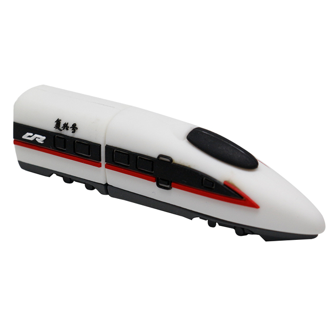 High-Speed Rail Custom Shape PVC USB Flash Drive USB 2.0 Interface
